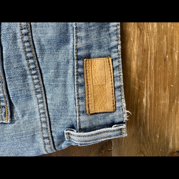 Vintage Tommy Hilfiger Y2K Womens Jean Shorts & T Shirt size 10 - Picture 8 of 10